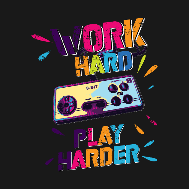 work hard play hard by ANIMEPEDIA