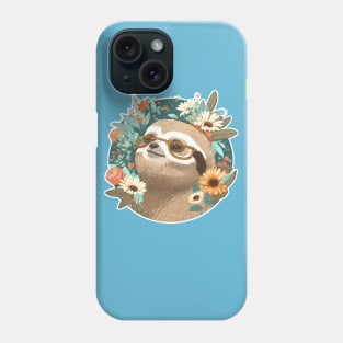 A Cool Sloth Phone Case