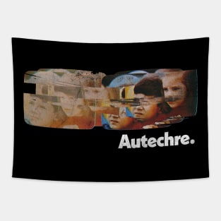 Autechre \\ Original Retro Fan Art Design Tapestry