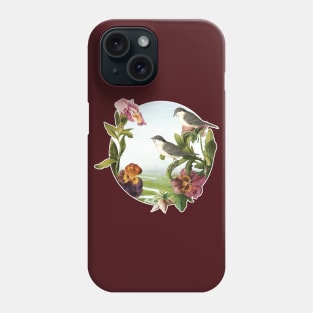 Orchids and Birds Phone Case