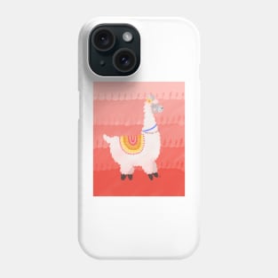 Happy Llama Phone Case