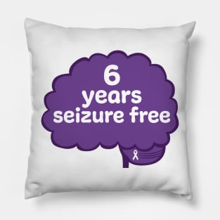 6 Years Seizure Free Pillow