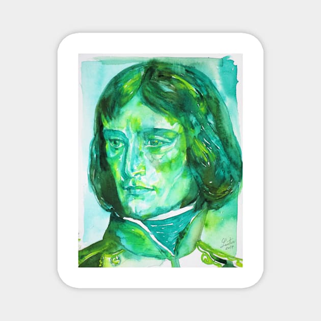 NAPOLEON - watercolor portrait.2 Magnet by lautir