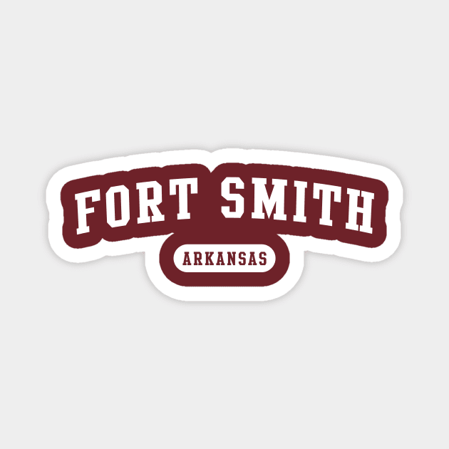 Fort Smith, Arkansas Magnet by Novel_Designs