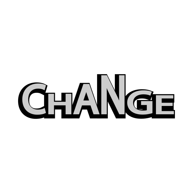 Change changing typographic logo design by It'sMyTime