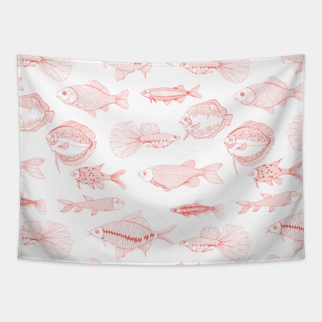 Fishes Tapestry by katerinamk