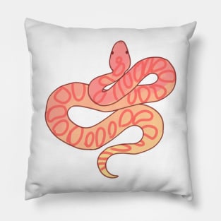 Cartoon snakes illustration Pillow