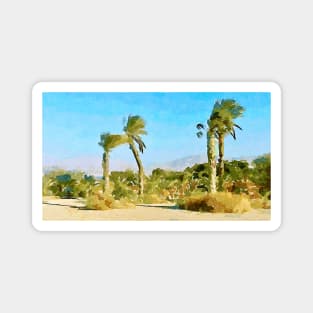 Palm Tree Paradise Magnet