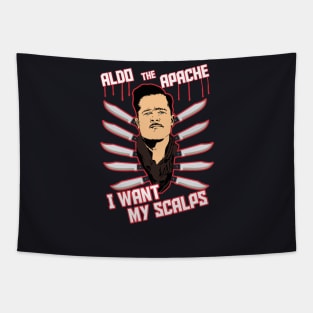 I want my scalps Tapestry