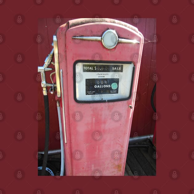 Outta Gas Gas Pump by FineArtDesigns