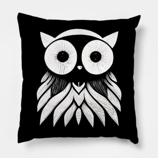 Mystic wise owl Pillow