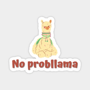 Lovely llama Magnet