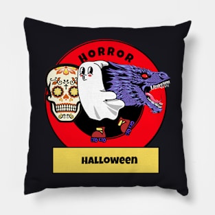 Horror Holloween Pillow