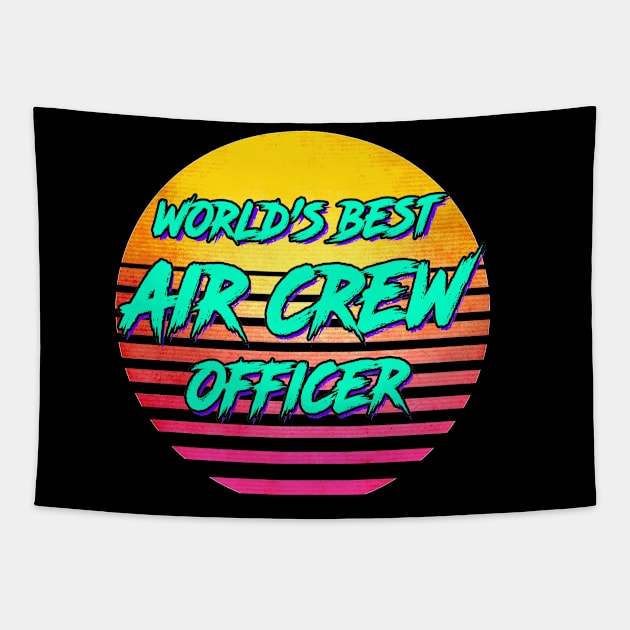 Funny Air Crew Officer Gift Tapestry by GWENT