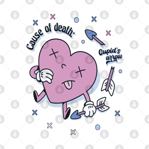 Cause of death : Cupid's arrow by XYDstore