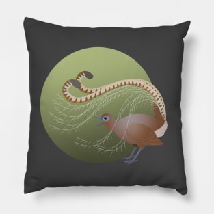 Lyrebird Pillow