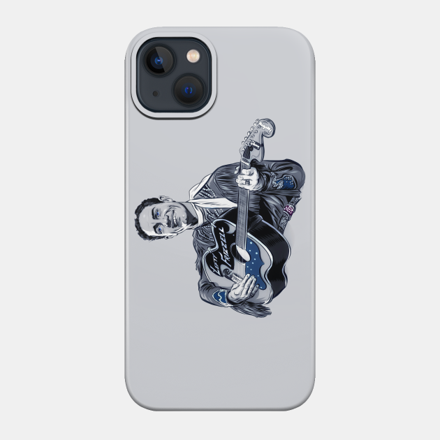 Lefty Frizzell - An illustration by Paul Cemmick - Lefty Frizzell - Phone Case