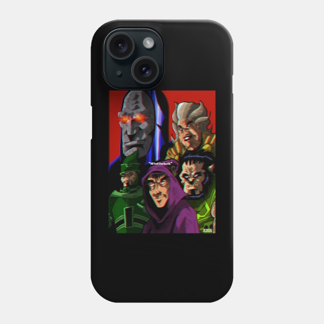 DC Comics "New Gods pt.1" illustration (digital) Phone Case by StagArtStudios