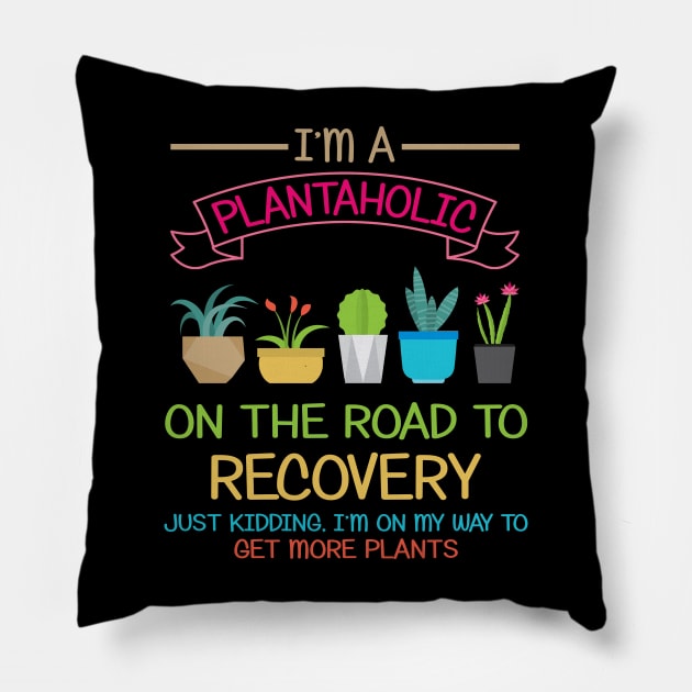 plant lover Pillow by torifd1rosie