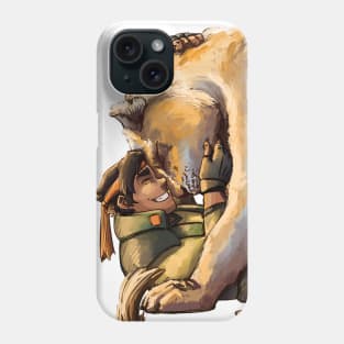 The Yellow Lion Phone Case