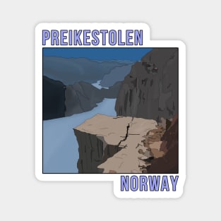 Preikestolen Norway Magnet