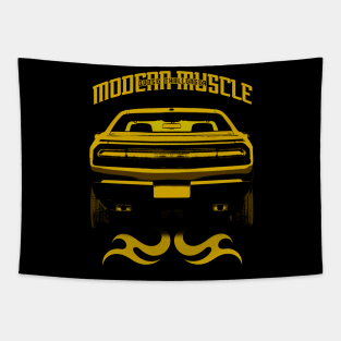 Modern Muscle - Yellow Tapestry