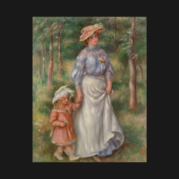 La Promenade by Auguste Renoir by Classic Art Stall