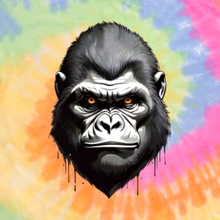 Angry Silverback Gorilla: Unleash the Power of Nature! T-Shirt