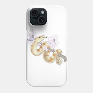 White Sakura Ball Python: Banana Phone Case