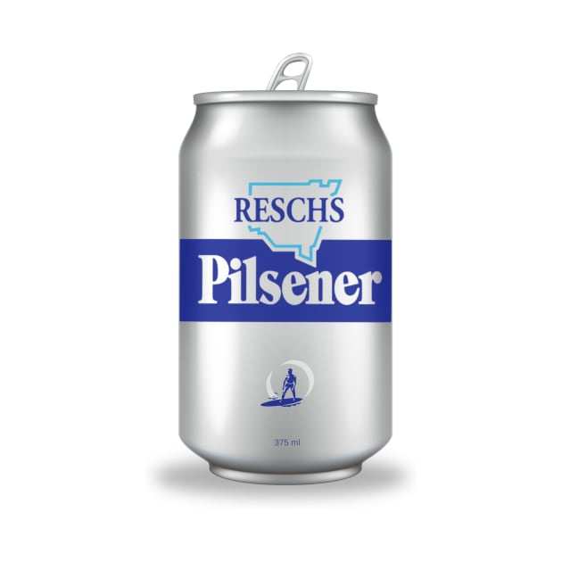 RESCHS PILSENER CAN by Simontology