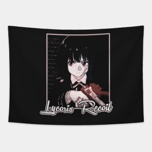 Lycoris Recoil ''DIRECT ATTACK'' Anime Tapestry