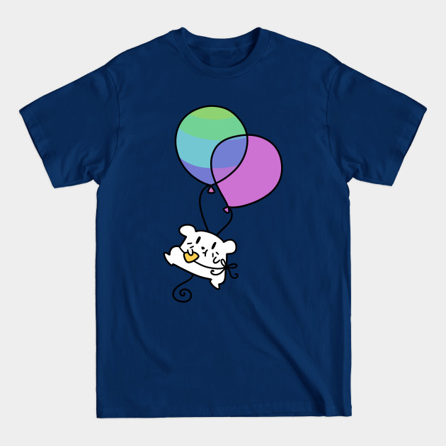 Disover Chubby Balloon Mouse - Mouse - T-Shirt