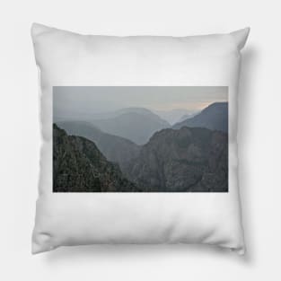 Colorado Black Canyon of the Gunnison Pillow