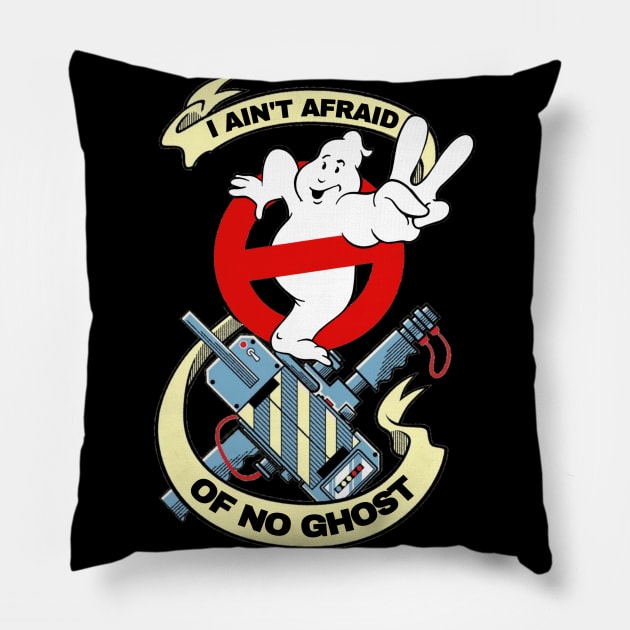 Ain't afraid Pillow by Retrostuff