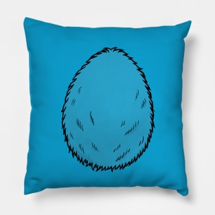 Blue Egg Pillow