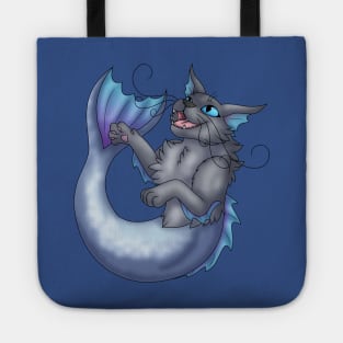 Purrmaid: Blue Tote