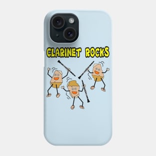 Clarinet Rocks Phone Case