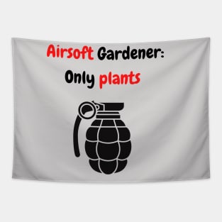 airsoft player Tapestry