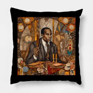 Frantz Fanon drawing Pillow