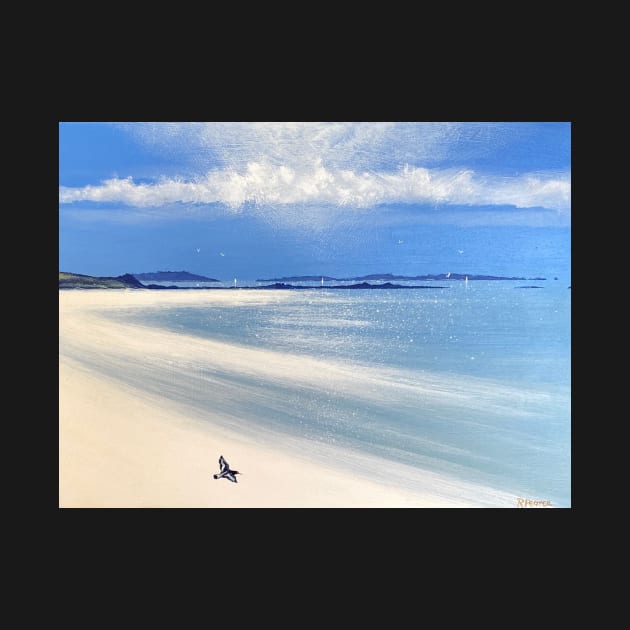 Apple tree bay oyster catcher Tresco by soundy