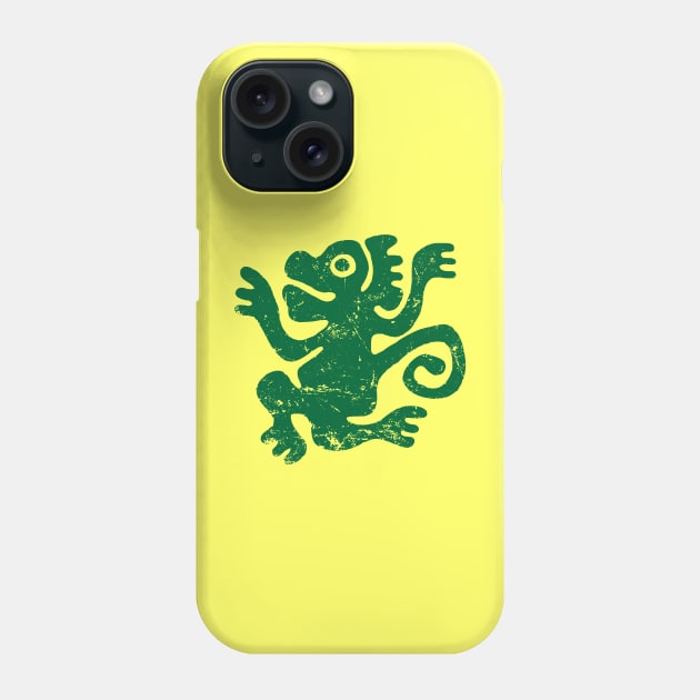 Legends of the hidden temple - Green Monkeys Phone Case by The Sarah Gibs