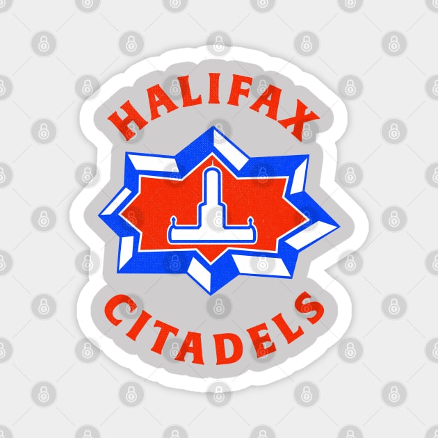 Defunct Halifax Citadels AHL Hockey 1988 Magnet by LocalZonly