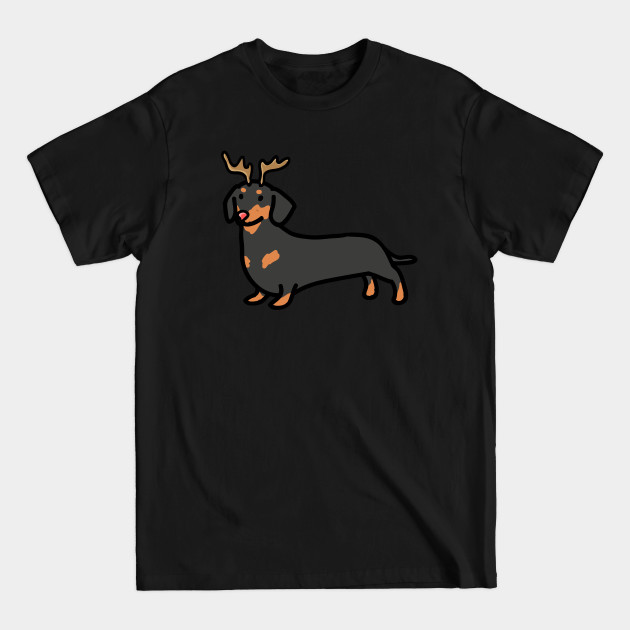 Disover Dachshund Reindeer Costume Christmas - Dachshund - T-Shirt