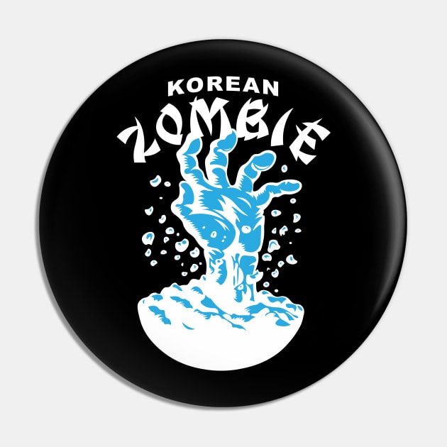 Korean Zombie Hand Pin by cagerepubliq