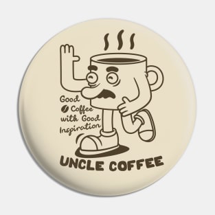 uncle coffee Pin