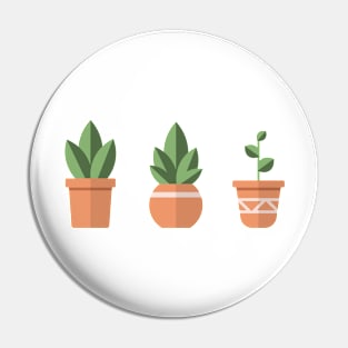 Succulent trio Pin