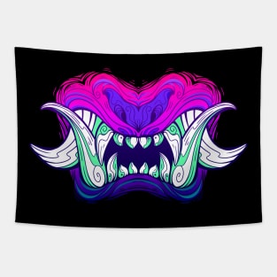 Oni Mouth Tapestry