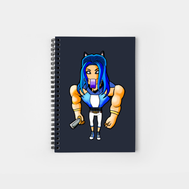 Funneh Bakon Itsfunneh Notebook Teepublic - roblox bakon itsfunneh skin