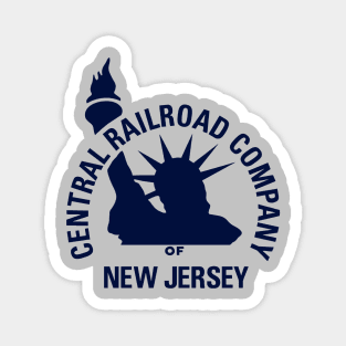 Central Railroad of New Jersey 2 Magnet