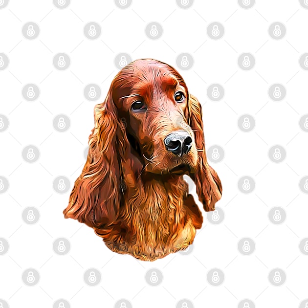 Irish Setter - Glamorous Dog! by ElegantCat